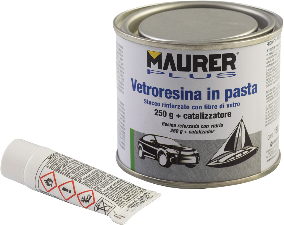 Resina poliestere con catalizzatore Maurer Plus